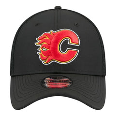 Calgary Flames New Era Logo 39THIRTY Flex Hat - Black - NHL 203785930