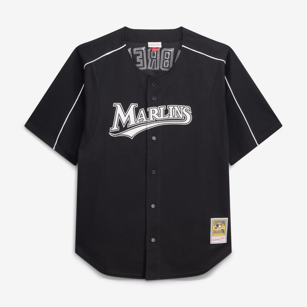 Miguel Cabrera Miami Marlins Mitchell & Ness Big & Tall Cooperstown Mesh Batting Practice Jersey - Black - Mitchell & Ness Online