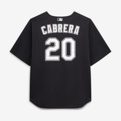 Miguel Cabrera Miami Marlins Mitchell & Ness Big & Tall Cooperstown Mesh Batting Practice Jersey - Black - Mitchell & Ness Online