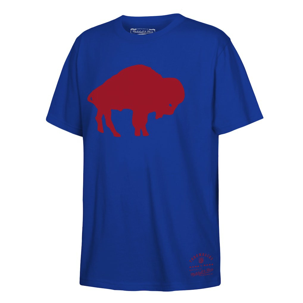 Mitchell & Ness Buffalo Bills Youth Retro Logo T-Shirt Royal