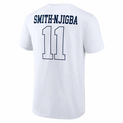 Jaxon Smith-Njigba Seattle Seahawks Tonal Name & Number T-Shirt White