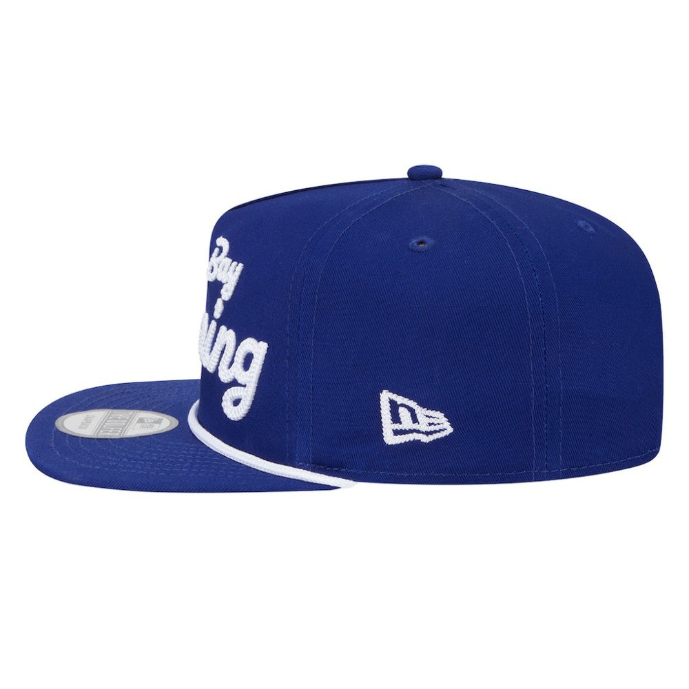 Tampa Bay Lightning New Era Team Text Golfer Adjustable Hat - Blue - NHL 203787572
