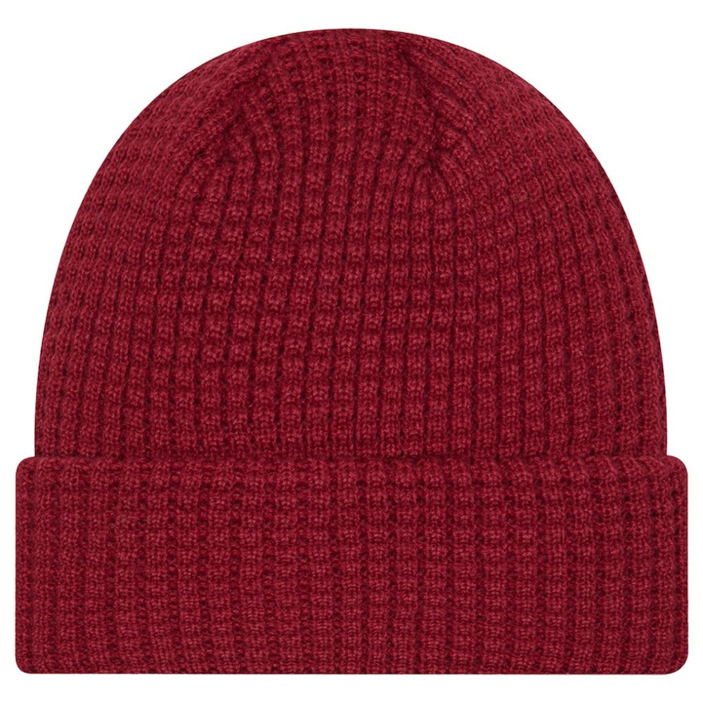 Colorado Avalanche New Era Waffle Cuffed Knit Hat - Burgundy - NHL 203787578