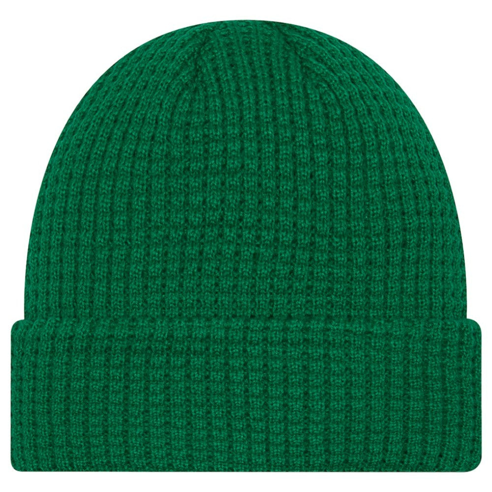Dallas Stars New Era Waffle Cuffed Knit Hat - Kelly Green - NHL 203787581