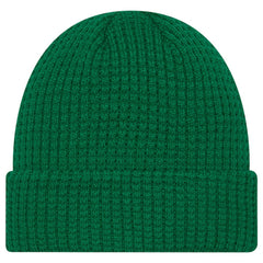 Dallas Stars New Era Waffle Cuffed Knit Hat - Kelly Green - NHL 203787581