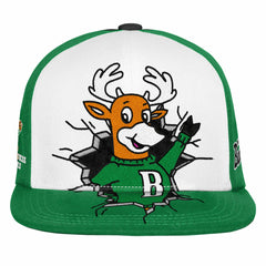 Milwaukee Bucks Youth Mascot Snapback Hat Green | Mitchell & Ness