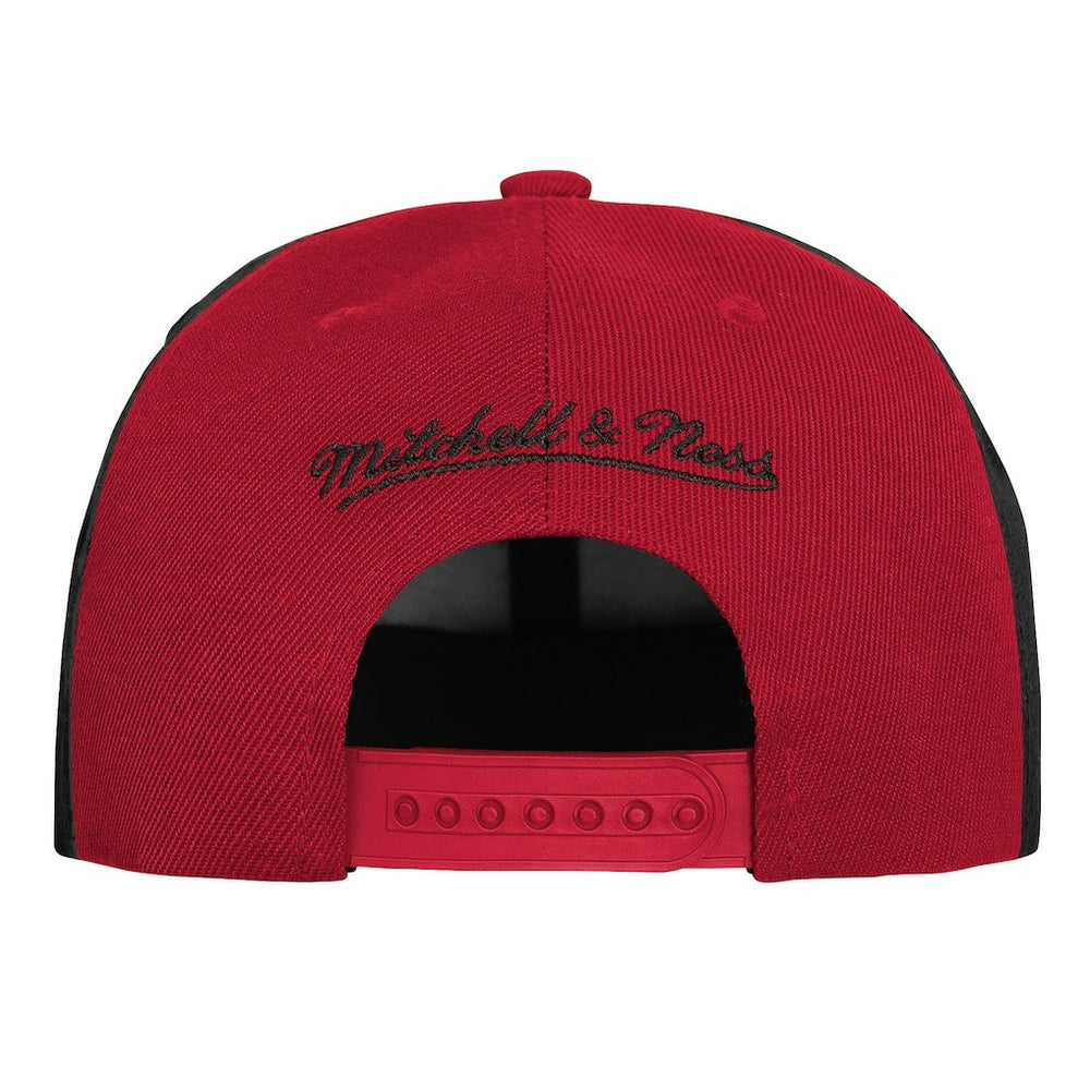 Chicago Bulls Youth Mascot Snapback Hat Black | Mitchell & Ness discount
