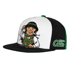 Boston Celtics Youth Mascot Snapback Hat Green | Mitchell & Ness online