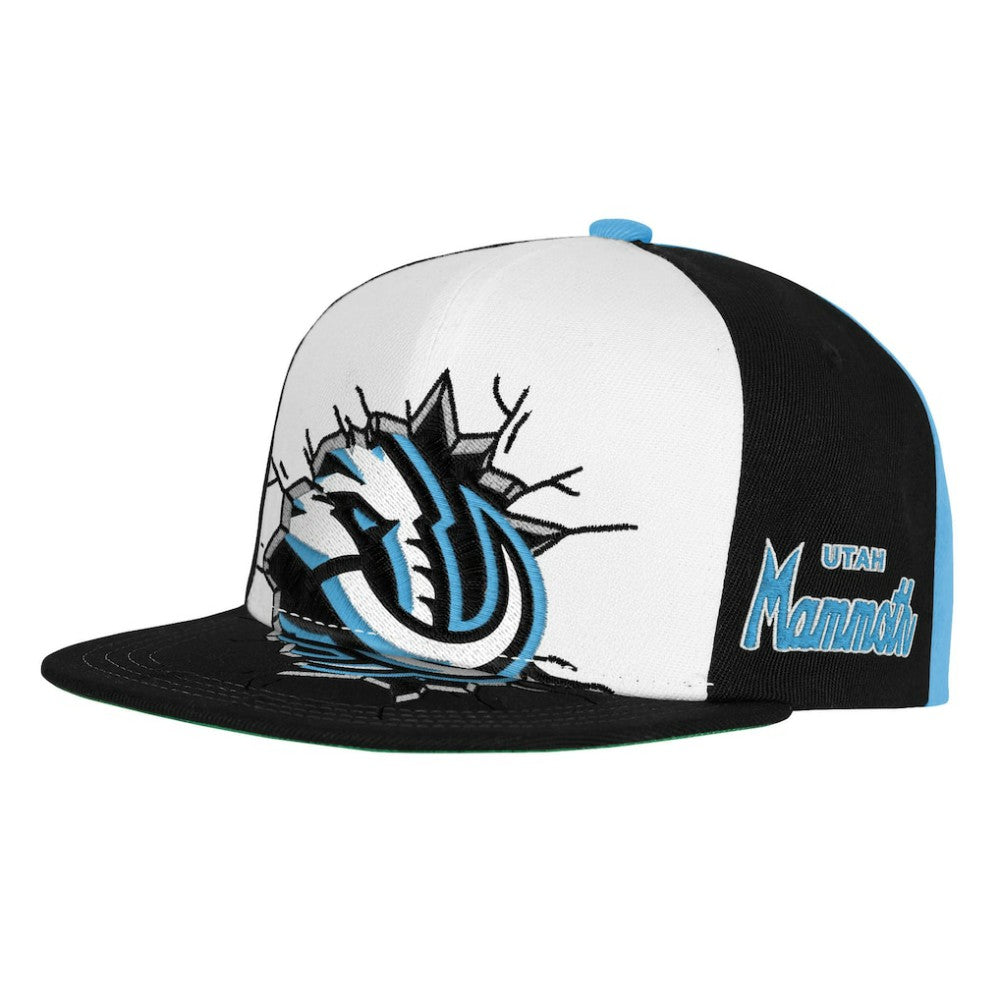 Utah Mammoth Mitchell & Ness Youth Mascot Snapback Hat - Navy - NHL 203788029