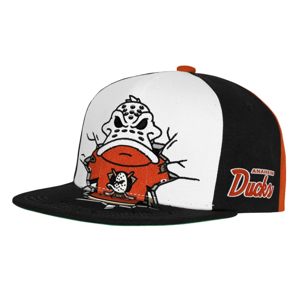 Anaheim Ducks Mitchell & Ness Youth Mascot Snapback Hat - Orange - NHL 203788030