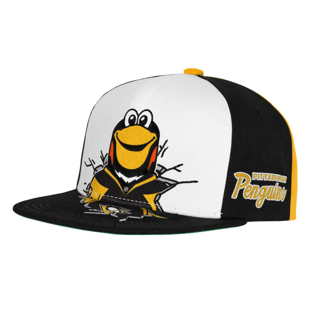 Pittsburgh Penguins Mitchell & Ness Youth Mascot Snapback Hat - Black - NHL 203788039