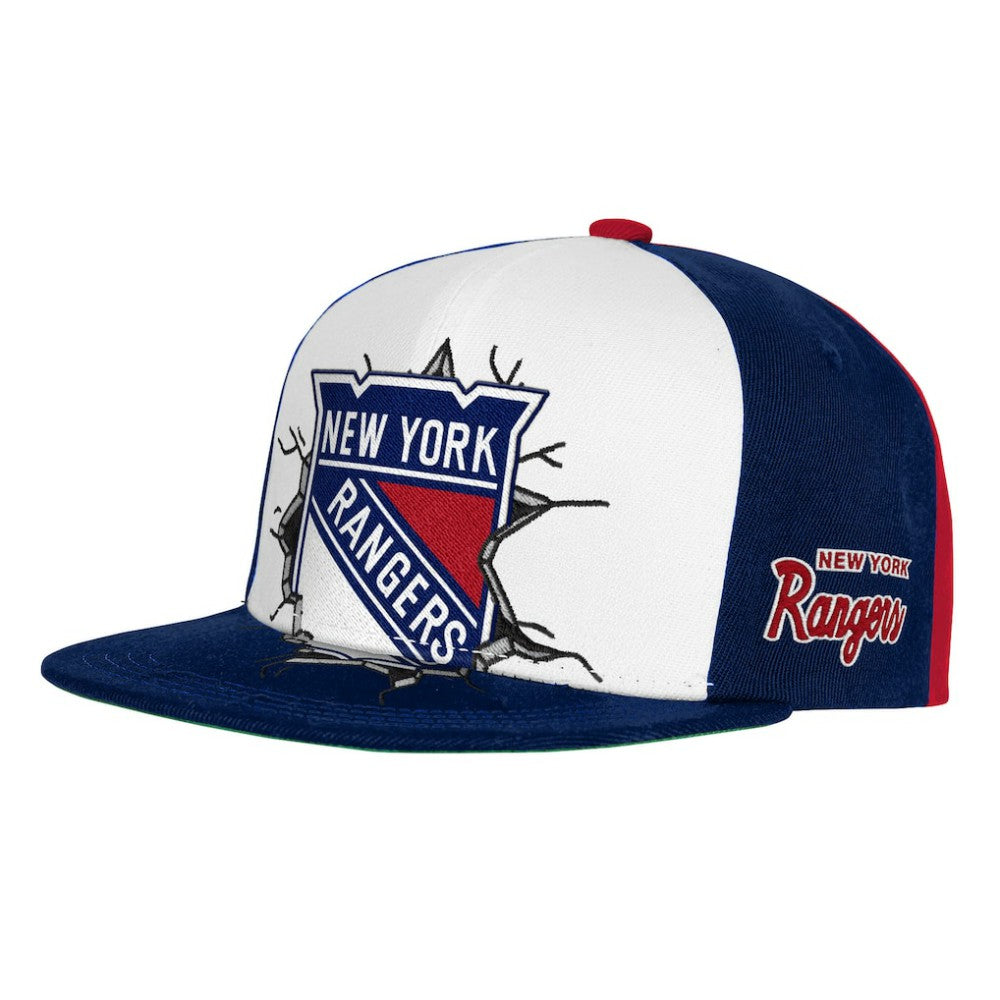 New York Rangers Mitchell & Ness Youth Mascot Snapback Hat - Navy - NHL 203788040