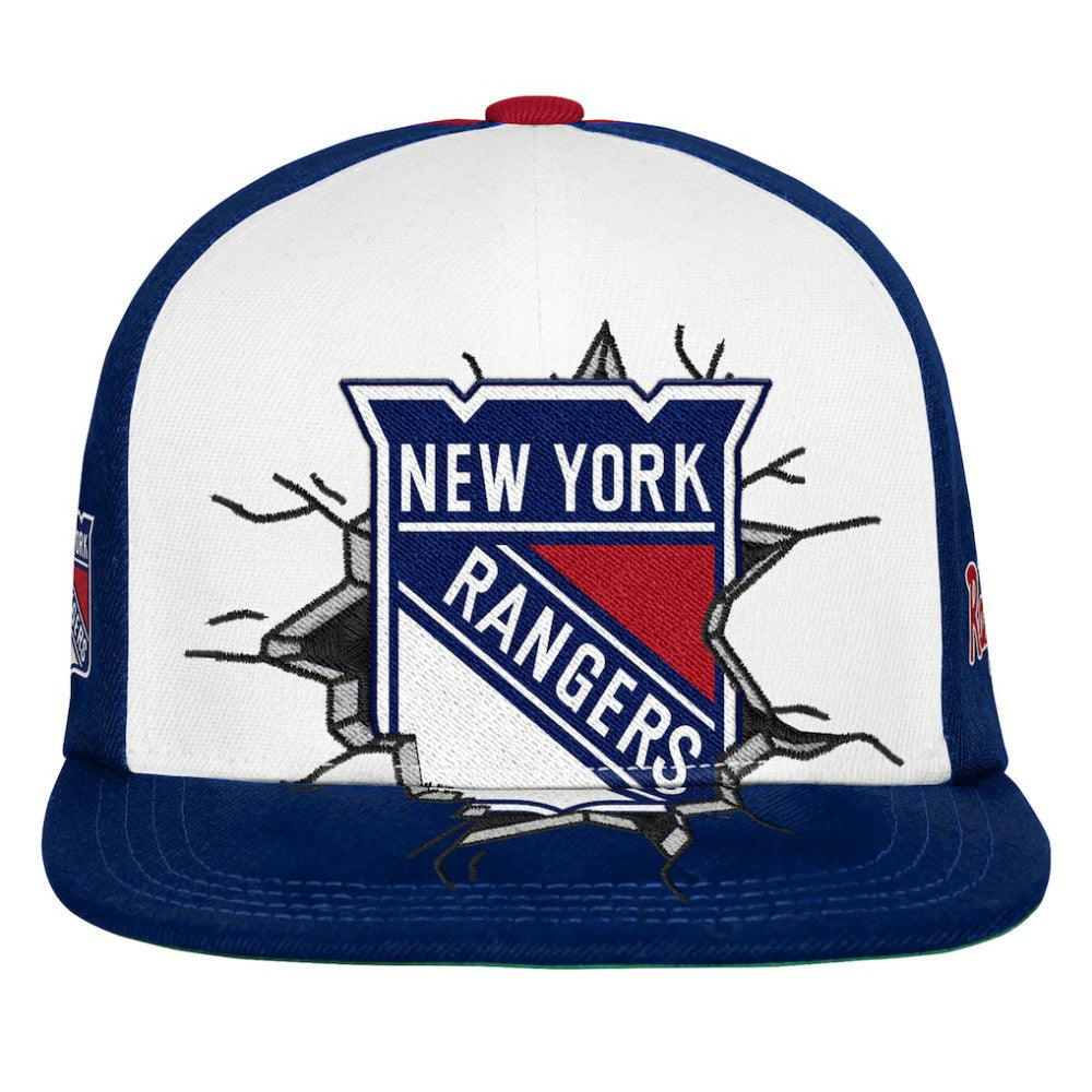 New York Rangers Mitchell & Ness Youth Mascot Snapback Hat - Navy - NHL 203788040
