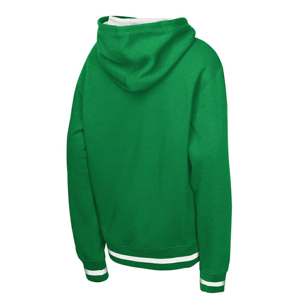 Boston Celtics Youth Playmaker Fashion Fleece Hoodie Kelly Green | Mitchell & Ness for sale