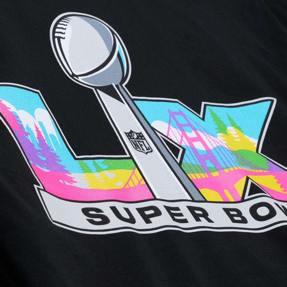 Super Bowl LX Roc Nation x Paper Planes x NFL T-Shirt Black