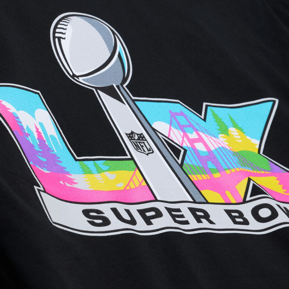Super Bowl LX Roc Nation x Paper Planes x NFL T-Shirt Black