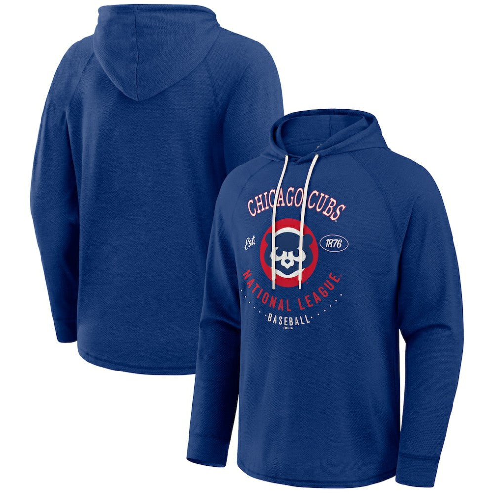 Chicago Cubs Darius Rucker Collection by Fanatics Raglan Hooded Long Sleeve T-Shirt - Royal - Fanatics Online