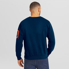 Detroit Tigers Darius Rucker Collection by Fanatics Washed Crew Neck Pullover Sweatshirt - Navy - Fanatics Sale
