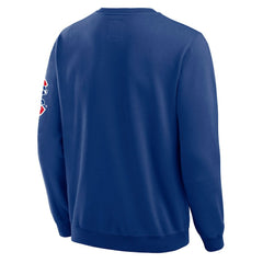 Chicago Cubs Darius Rucker Collection by Fanatics Washed Crew Neck Pullover Sweatshirt - Royal - Fanatics on Sale