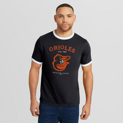 Baltimore Orioles Darius Rucker Collection by Fanatics Washed Ringer T-Shirt - Black - Fanatics Online