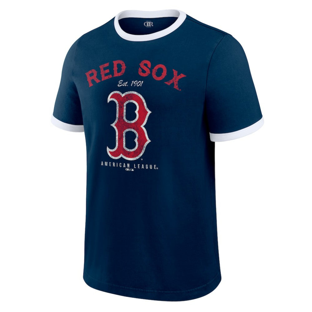 Boston Red Sox Darius Rucker Collection by Fanatics Washed Ringer T-Shirt - Navy - Fanatics on Sale