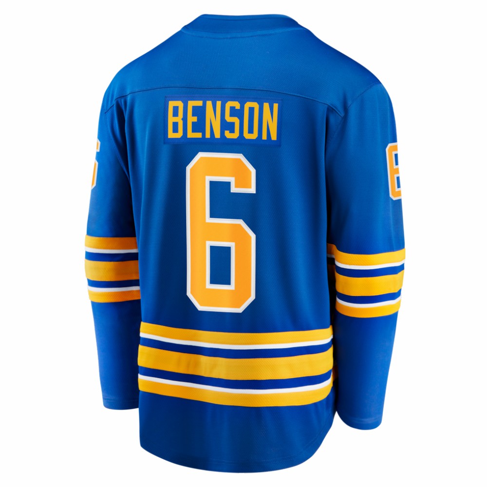 Zach Benson Buffalo Sabres Fanatics Home Breakaway Jersey - Royal - NHL 203789030