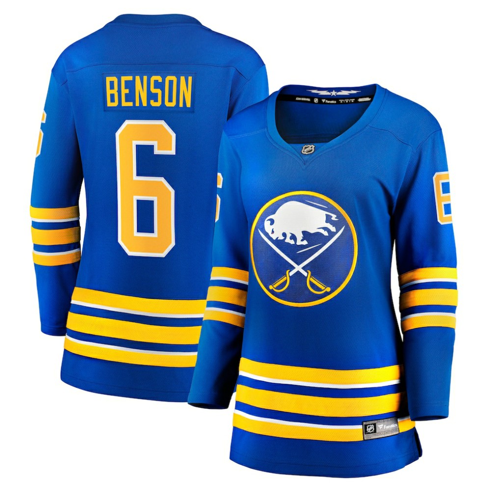 Zach Benson Buffalo Sabres Fanatics Women's Home Breakaway Jersey - Royal - NHL 203789031
