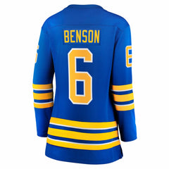Zach Benson Buffalo Sabres Fanatics Women's Home Breakaway Jersey - Royal - NHL 203789031