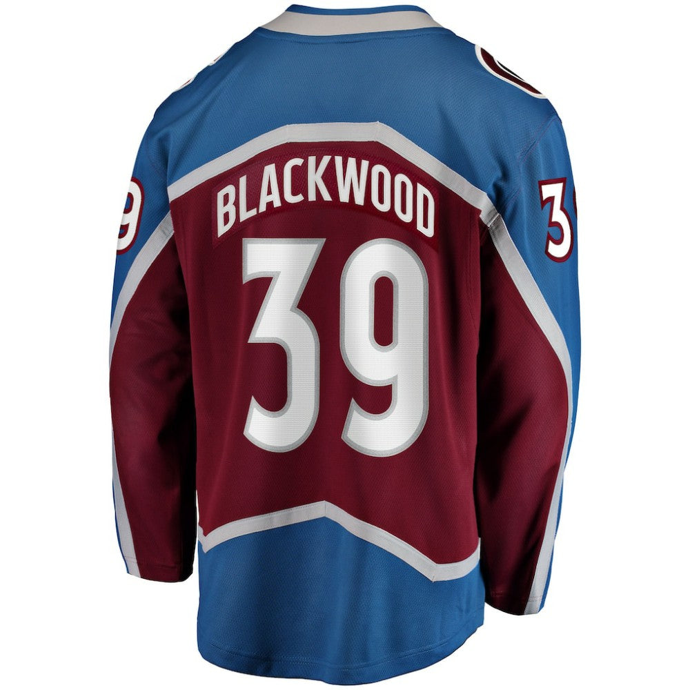 Mackenzie Blackwood Colorado Avalanche Fanatics Home Breakaway Jersey - Burgundy - NHL 203789045