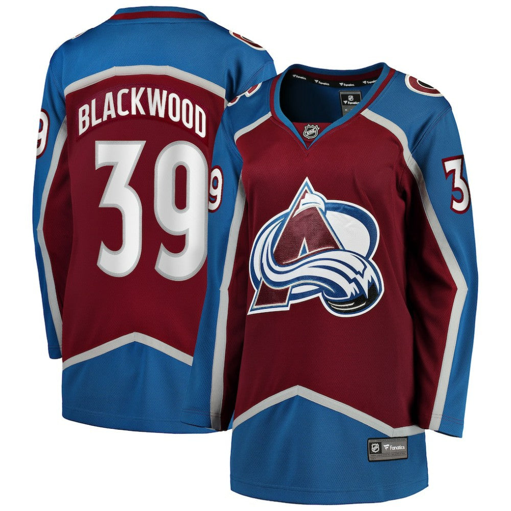Mackenzie Blackwood Colorado Avalanche Fanatics Women's Home Breakaway Jersey - Burgundy - NHL 203789046