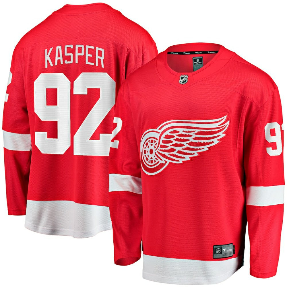 Marco Kasper Detroit Red Wings Fanatics Home Breakaway Jersey - Red - NHL 203789053