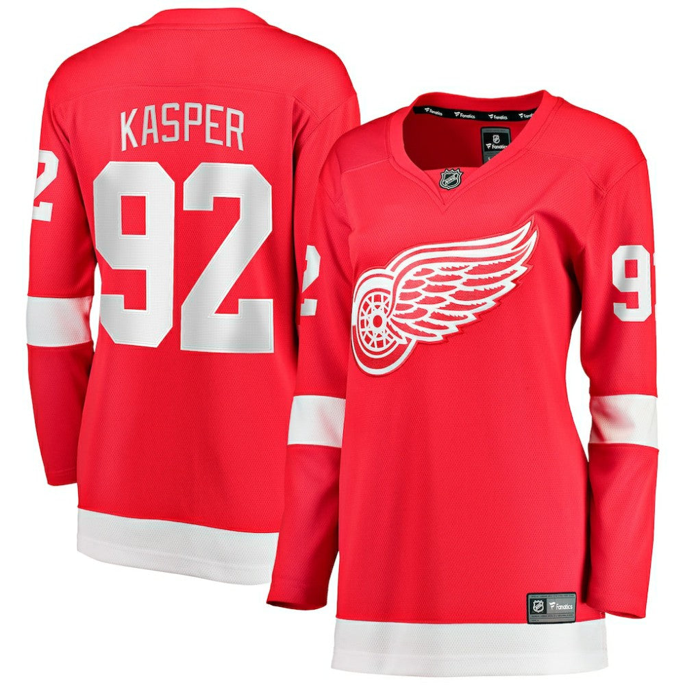 Marco Kasper Detroit Red Wings Fanatics Women's Home Breakaway Jersey - Red - NHL 203789054