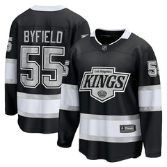 Quinton Byfield Los Angeles Kings Fanatics Home Breakaway Jersey - Black - NHL 203789057