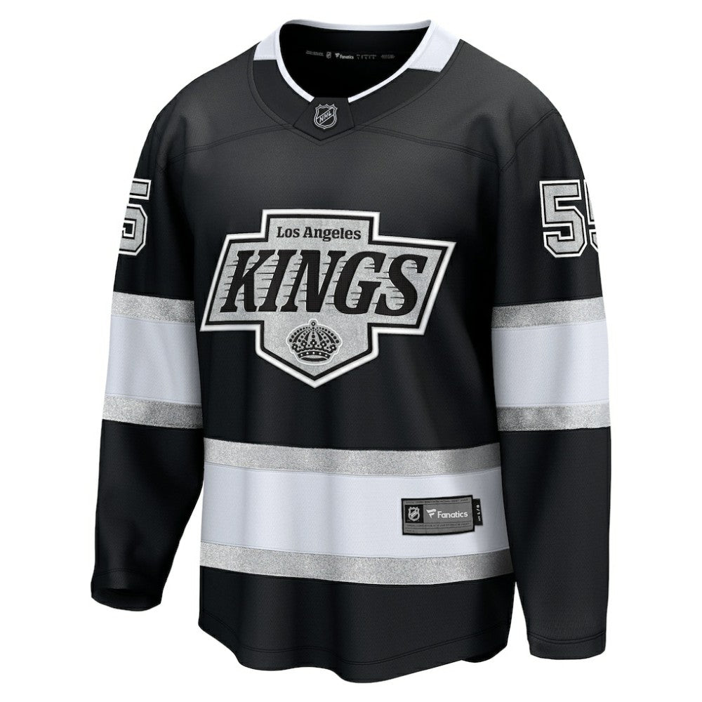 Quinton Byfield Los Angeles Kings Fanatics Home Breakaway Jersey - Black - NHL 203789057