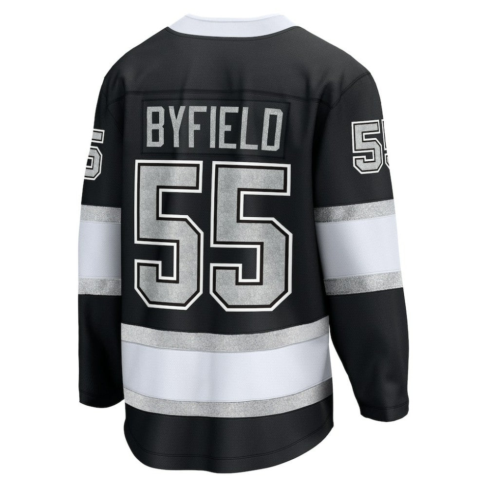 Quinton Byfield Los Angeles Kings Fanatics Home Breakaway Jersey - Black - NHL 203789057