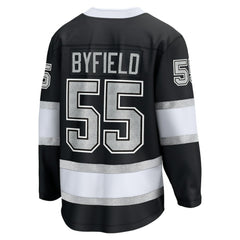 Quinton Byfield Los Angeles Kings Fanatics Home Breakaway Jersey - Black - NHL 203789057