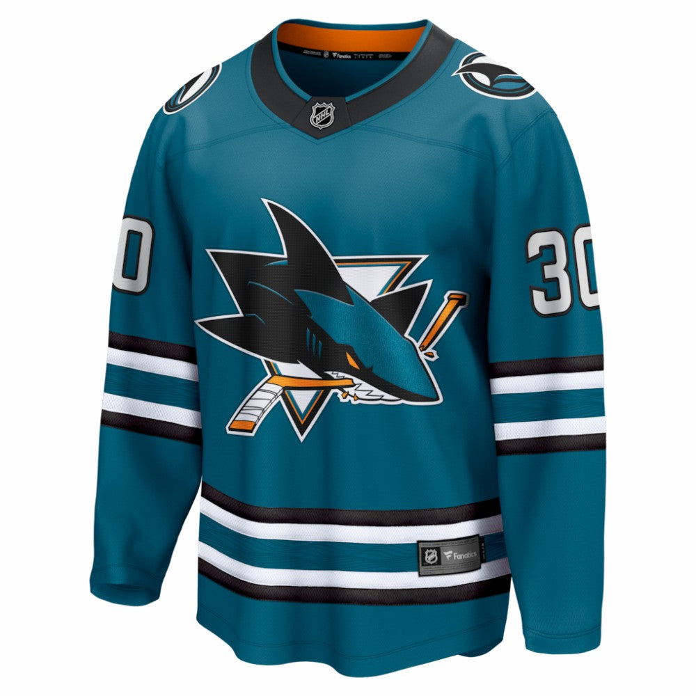 Yaroslav Askarov San Jose Sharks Fanatics Home Breakaway Jersey - Teal - NHL 203789067