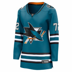 William Eklund San Jose Sharks Fanatics Women's Home Breakaway Jersey - Teal - NHL 203789070