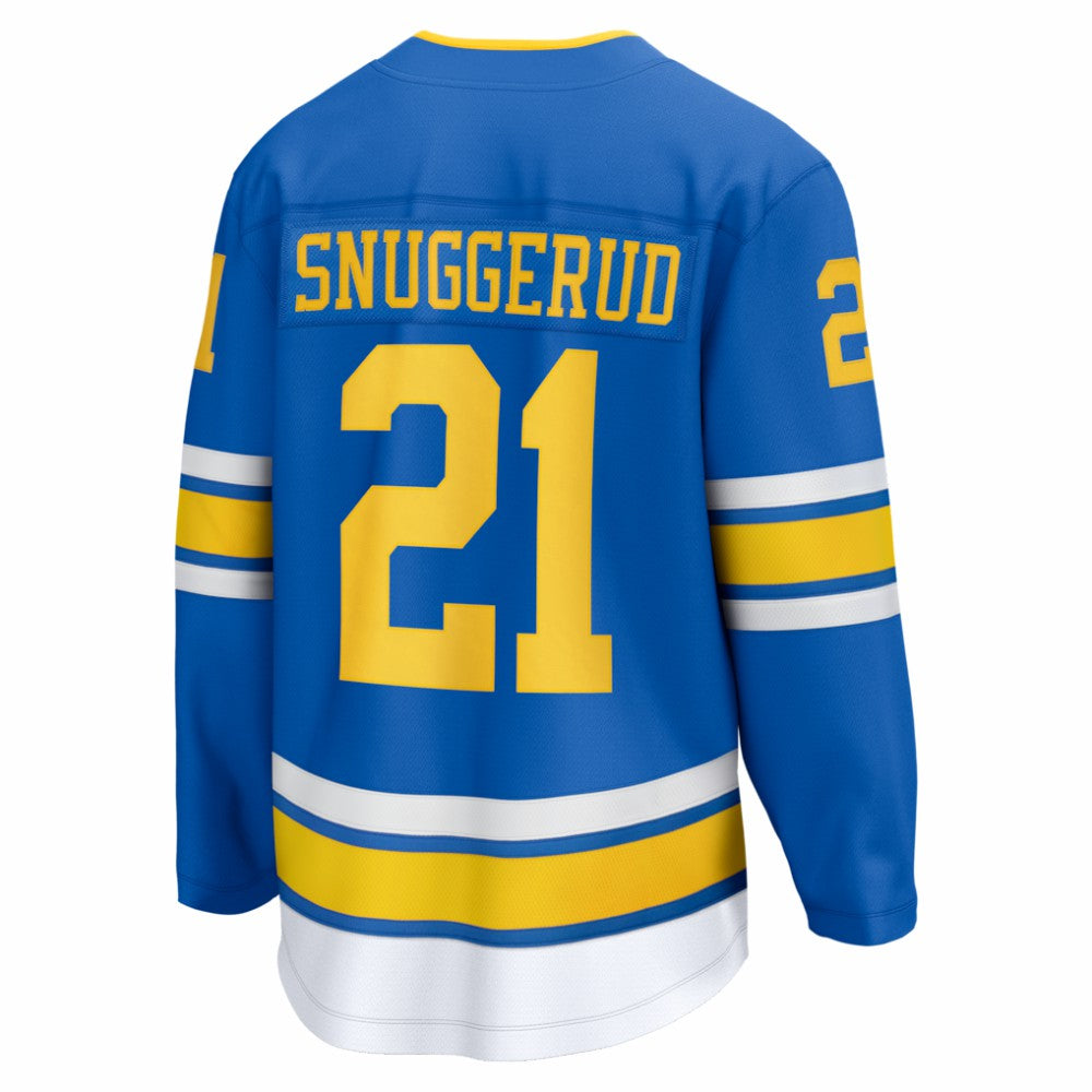 Jimmy Snuggerud St. Louis Blues Fanatics Home Breakaway Jersey - Blue - NHL 203789071