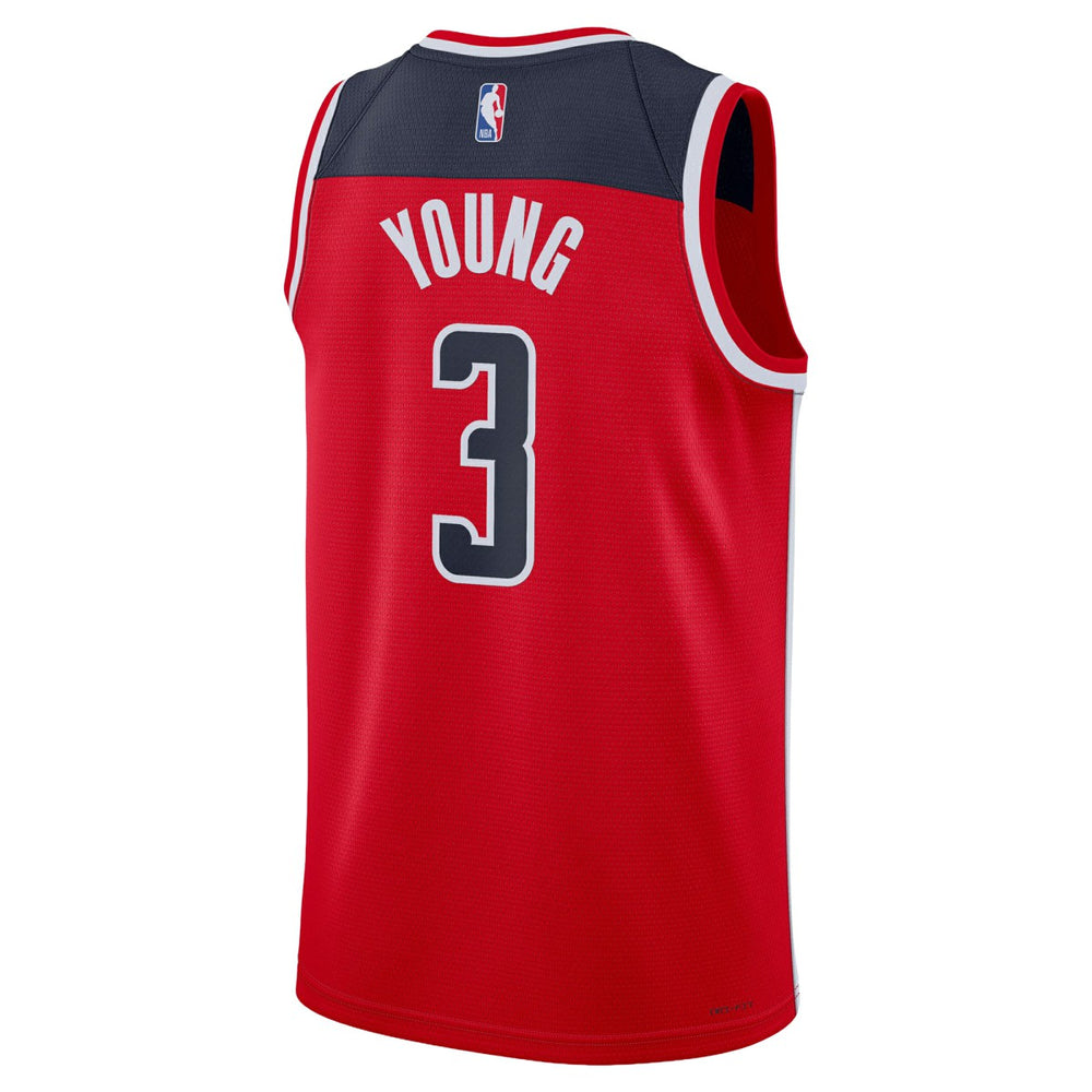 Trae Young Washington Wizards Unisex Swingman Jersey Icon Edition Red | Nike