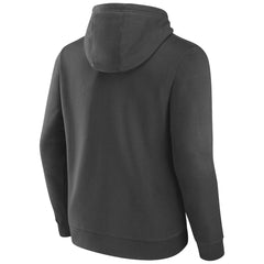 Fanatics New England Patriots Super Bowl LX Big & Tall Game Plan Hoodie Charcoal