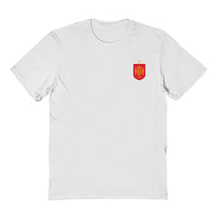 Spain National Team Vive La Fete Women's Impressions Artwork Fitted T-Shirt White