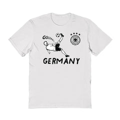 Germany National Team Vive La Fete Women's Chilena Style T-Shirt White