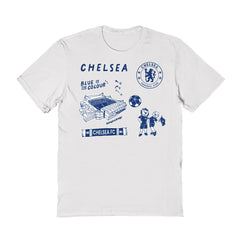 Chelsea Vive La Fete Women's Impressions Icons T-Shirt White
