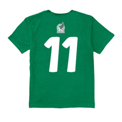 Santiago Gimenez Mexico National Team Vive La Fete Youth Player Name & Number Chilena Style T-Shirt Green