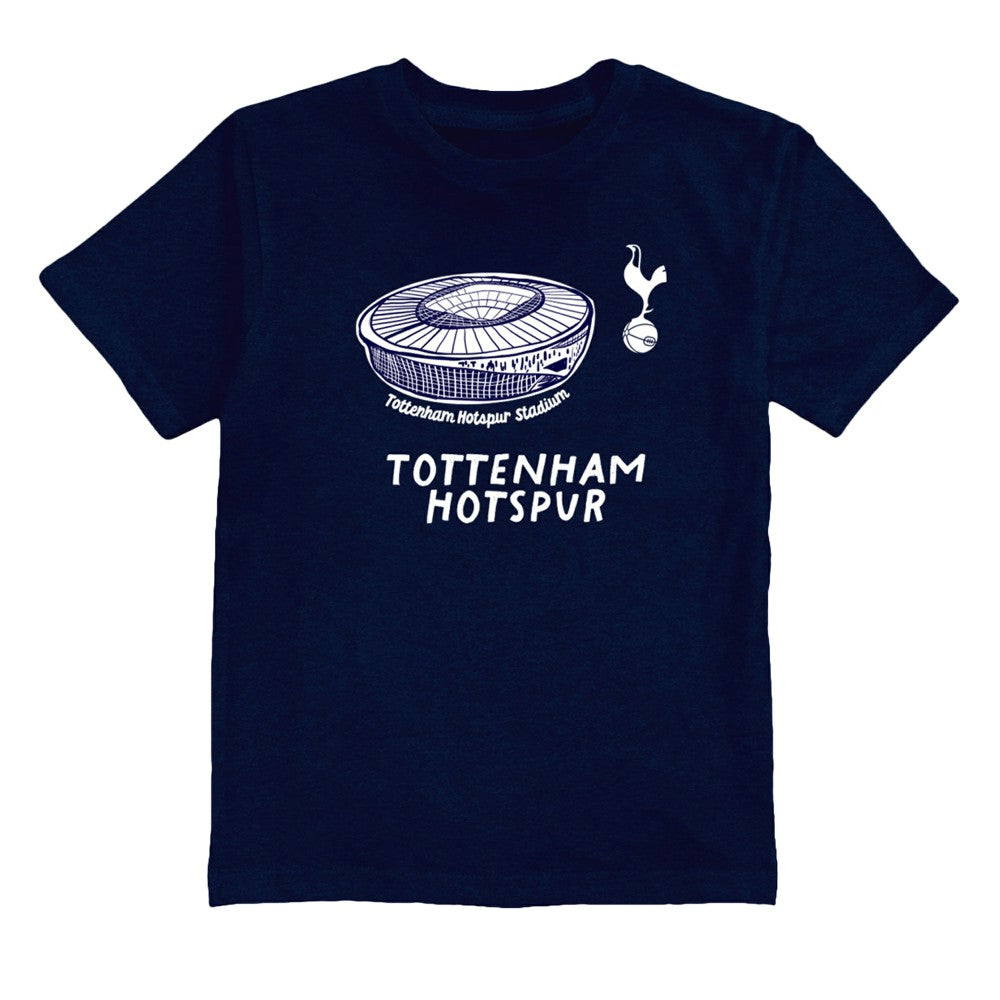 Richarlison Tottenham Hotspur Vive La Fete Youth Player Name & Number Stadium Style T-Shirt Navy