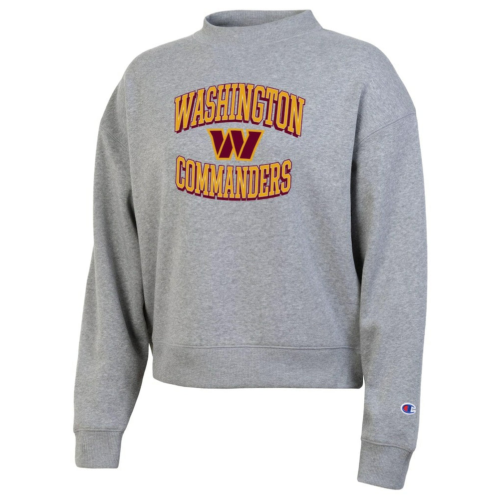 Washington Commanders Champion Women's Triumph Tri-Blend Sweatshirt Gray