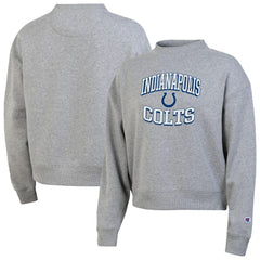 Indianapolis Colts Champion Women's Triumph Tri-Blend Sweatshirt Gray