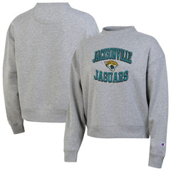 Jacksonville Jaguars Champion Women's Triumph Tri-Blend Sweatshirt Gray