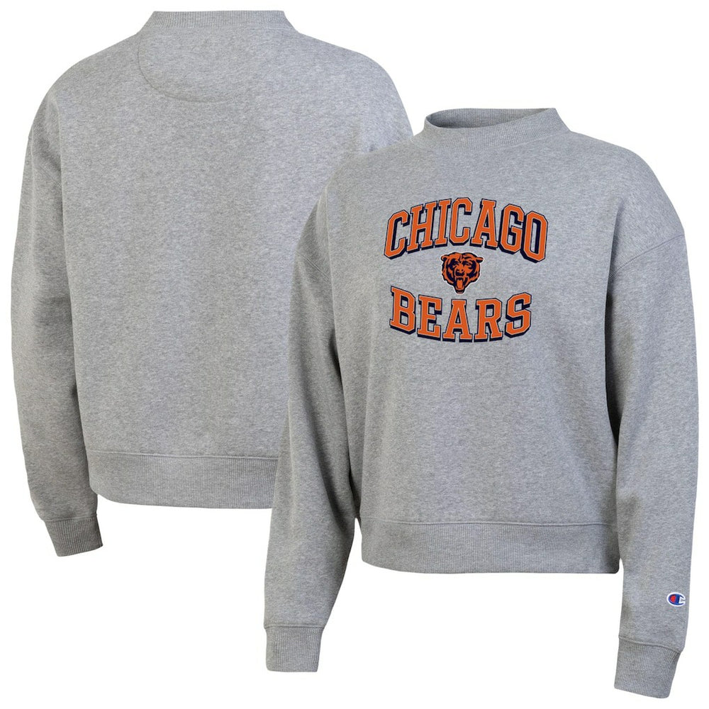 Chicago Bears Champion Women's Triumph Tri-Blend Sweatshirt Gray